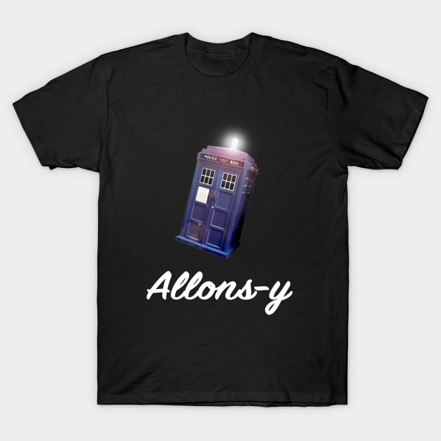 Allons-y! T-Shirt by StudioLionheart